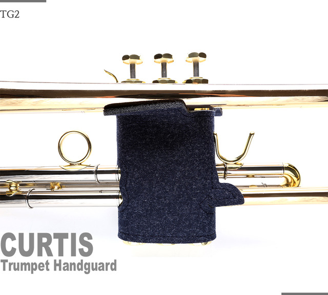 Non Slip One Size Black Curtis Bags Trumpet Handguard Flap Style 