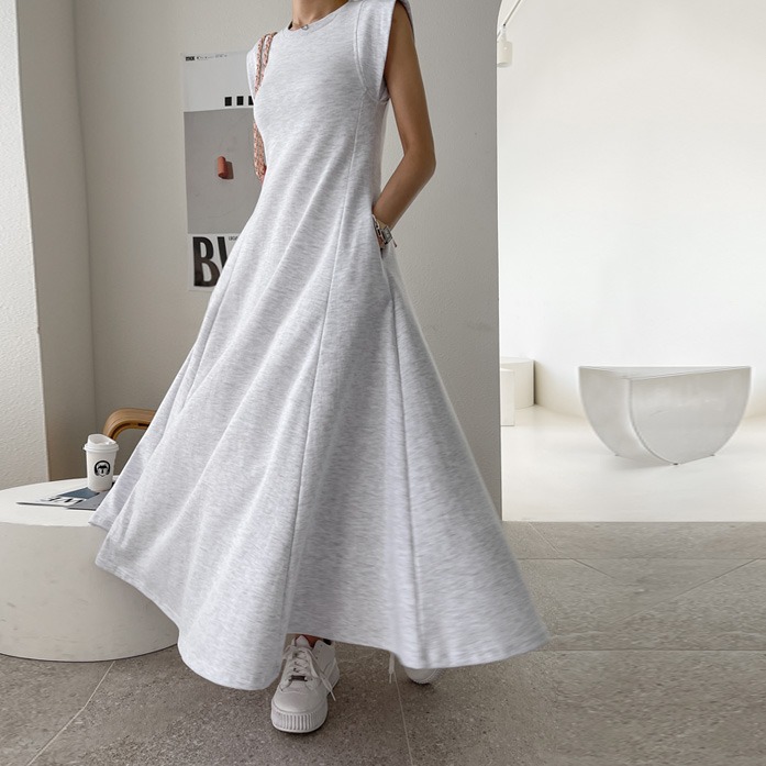Dabagirl A-Line Long Sleeveless Dress