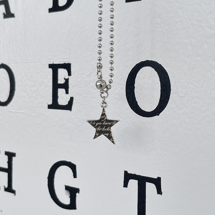 Dabagirl 77636 Star Pendant Brass Necklace