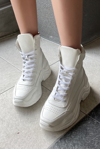 Dabagirl Chunky Sole High Top Sneakers