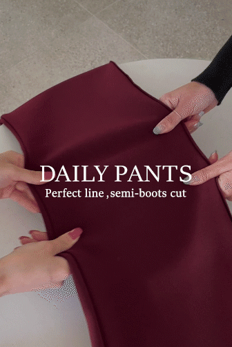 Dabagirl 76317 Solid Tone Side Slit Pants