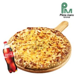 (피자마루) 몬스터 치즈 피자+콜라1.25L