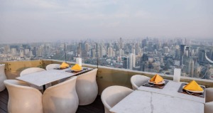 태국 방콕 스카이 발코니 뷔페 (바이욕 스카이 호텔 81층)