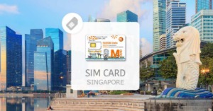 싱가포르 | M1 7일 4G 100GB 유심 (시내 수령)