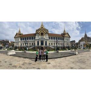 タイ バンコク: 王宮とワット フラケウのガイドウォーキングツアー