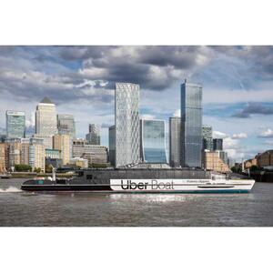 영국 런던: 템스 클리퍼스의 UBER BOAT HOP ON HOP OFF PASS