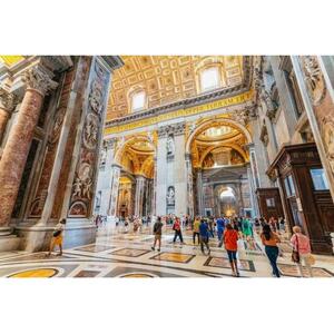 로마: 성 베드로 대성당, 광장 및 동굴 가이드 투어