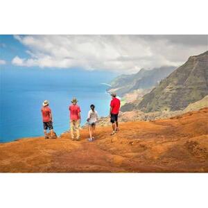 Kauai, Hawaii, USA: Na Pali Cliff Top Private Hike