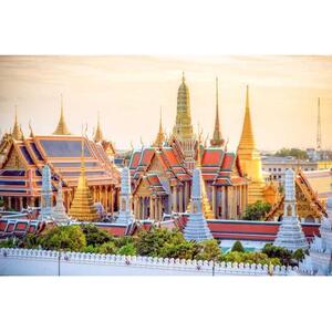 방콕: 도시 하이라이트 사원 및 시장 워킹 투어