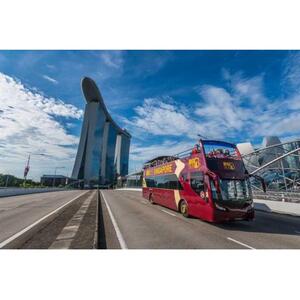 싱가포르: 도시 하이라이트 오픈탑 버스 자유로운 승하차가 가능한 투어
