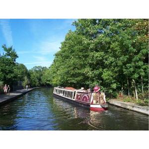 Little Venice, England: Regent&#039;s Canal Water Bus Boat Trip to Camden[GG_t390028]