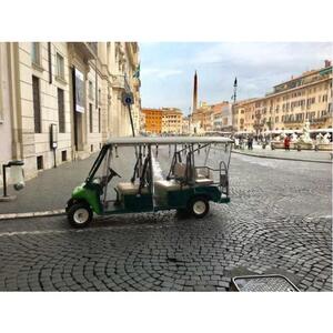 イタリアローマ：オプショントランスファー付きのゴルフカートでインペリアルシティツアー [GG_t100692]