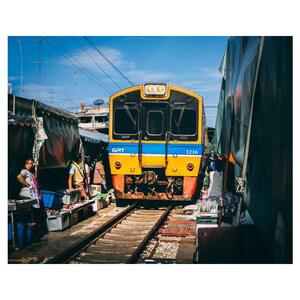 태국 [방콕 출발] 마하차이 &amp; 매끌롱 철도 시장 일일 투어