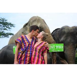 치앙마이: 커플을 위한 프라이빗 코끼리 케어 체험