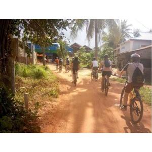 캄보디아 시엠립 시골 및 지역 마을 생활 자전거 투어 [GG_t156126]