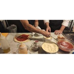 팔레르모: 저녁 식사와 와인이 포함된 피자와 젤라토 요리 교실