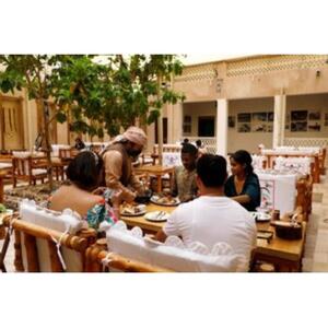 Emirati traditional cuisine enjoyed at Alkaima Heritage House in Dubai, United Arab Emirates [TI_p1026165]