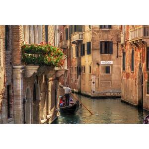 イタリア ヴェネツィア:生々しい解説のあるゴンドラ乗り [TI_p975168]