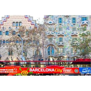 바르셀로나 도심에서 즐기는 버스 &amp; 에코 카타마란 크루즈 티켓