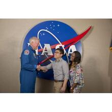 Enter Kennedy Space Center, Merritt Island, Florida, USA + Talk to Astronauts [TI_p1034342]