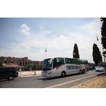 이탈리아 로마 피우미치노 공항에서 로마 테르미니로 편도 셔틀버스 이동 [TI_p1032545]