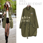 [Hel-CO1478] Wappen Safari coat