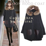 [Van-CO1745] Racoon hood coat-명품레이블!스타일리시한 매력 