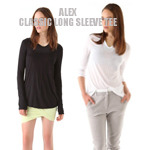 [Alex-TO40] Classic long sleev top