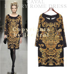 [Caval-OP93] Luxury rome dress