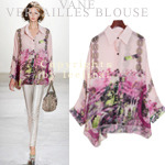 [Van-TO338] Versailles blouse-센슈얼한매력!로맨틱감성. 주문폭주 