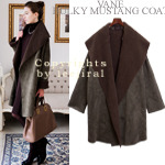 [Van-CO1751] Bulky mustang coat-세련된안목멋스럽고 따뜻한코트~! 