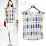 [Mos-TO747] Mosen blouse- 산뜻 &amp; 로맨틱 세련되게 스타일 완성 