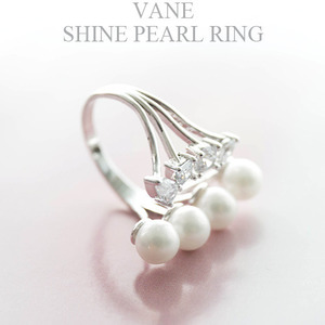 [Vane-AC645] Shine pearl ring