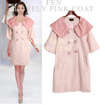 [Fen-CO1623] Lovely pink coat- 2013, 수입봄신상.  단독특가, 조기품절예상! 