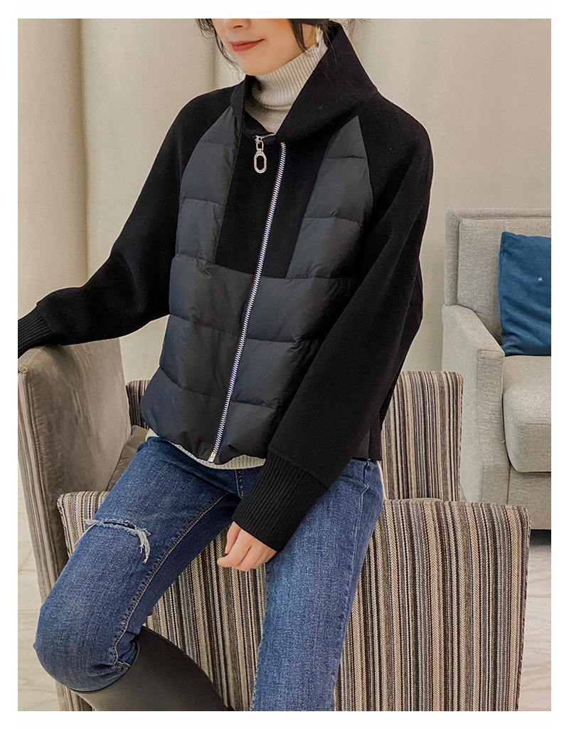 Down jacket model image-S1L18