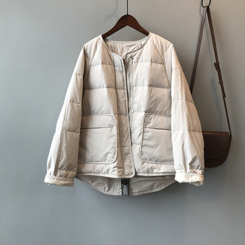 Down jacket white color image-S2L1