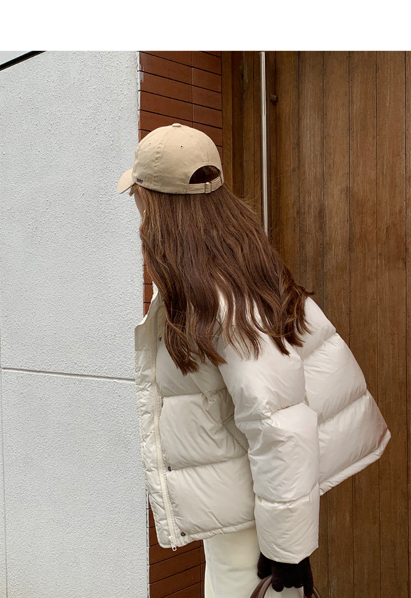 Down jacket white color image-S1L1