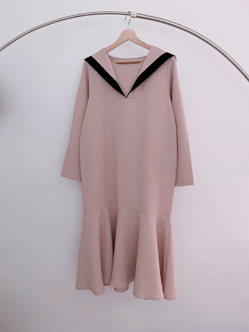 ドレス ベビーピンク 商品カラー画像-S1L22