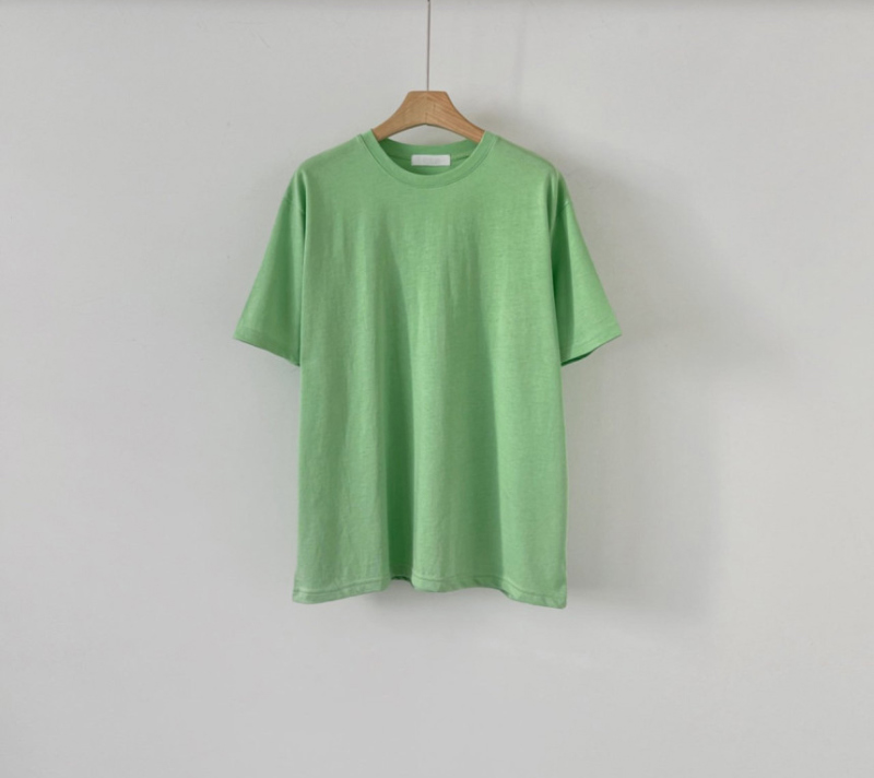 短袖T恤 khaki 彩色图像-S1L35