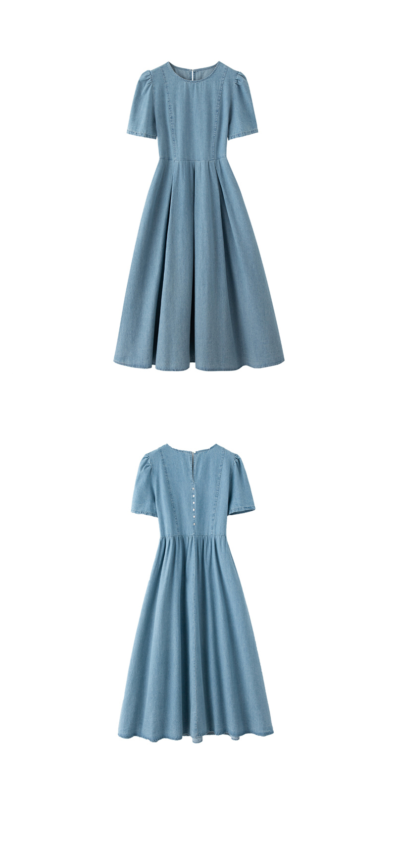 连衣裙 sky blue 彩色图像-S2L32