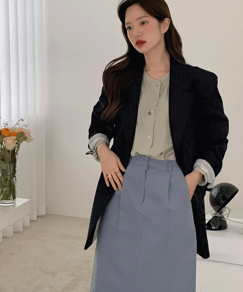 Plain cotton skirt : [PRODUCT_SUMMARY_DESC]