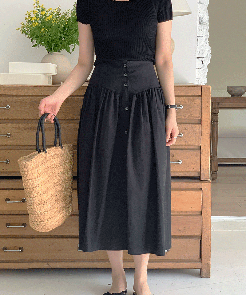sandis shirring skirt : [PRODUCT_SUMMARY_DESC]