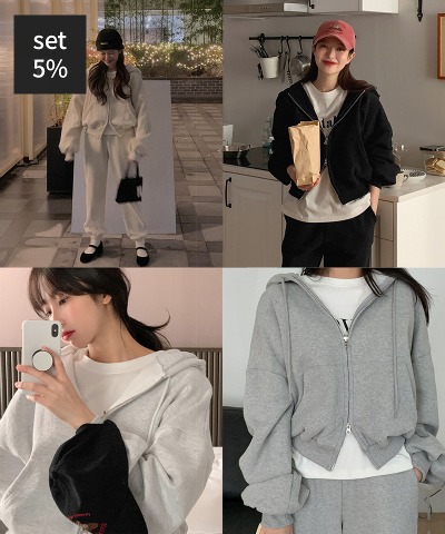 [MADE] Winter training set (both brushed) Women&#039;s Clothing Shopping Mall DALTT