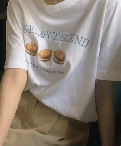 bagel short sleeve t-shirt : [PRODUCT_SUMMARY_DESC]