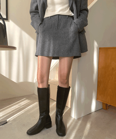 Daddy wool mini skirt (40% wool) : [PRODUCT_SUMMARY_DESC]