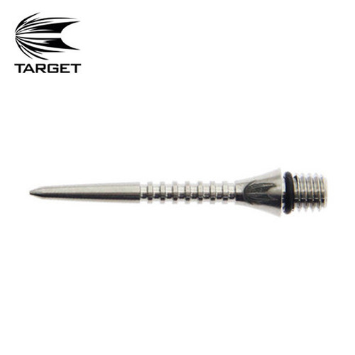 Target - 2BA - TITANIUM GROOVED CONVERSION POINT (109950) - SILVER - 30mm