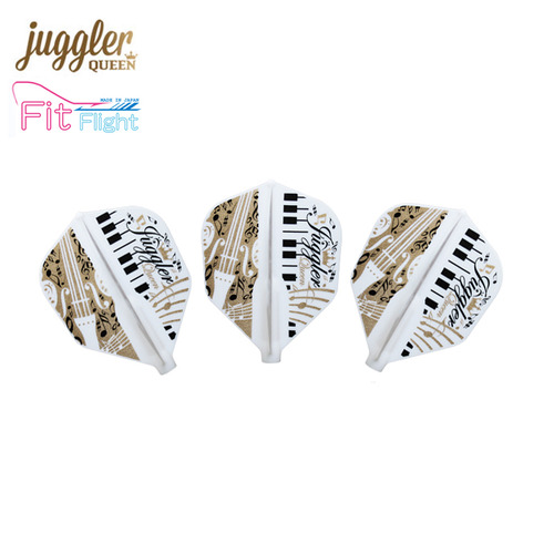 Fit Flight × Juggler Queen - COSMO DARTS - white music - shape
