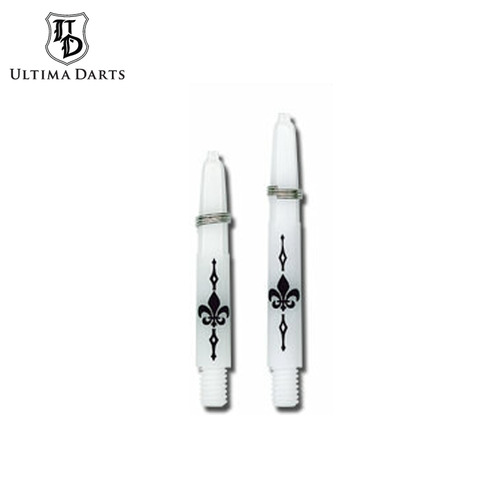 Ultima Darts - Shaft - Design - Crest - white