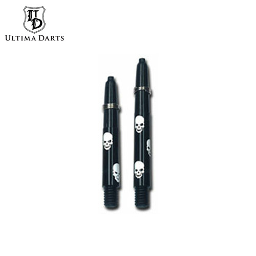Ultima Darts - Shaft - Design - Skull - black white