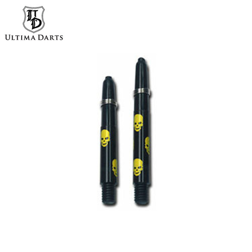 Ultima Darts - Shaft - Design - Skull - black yellow